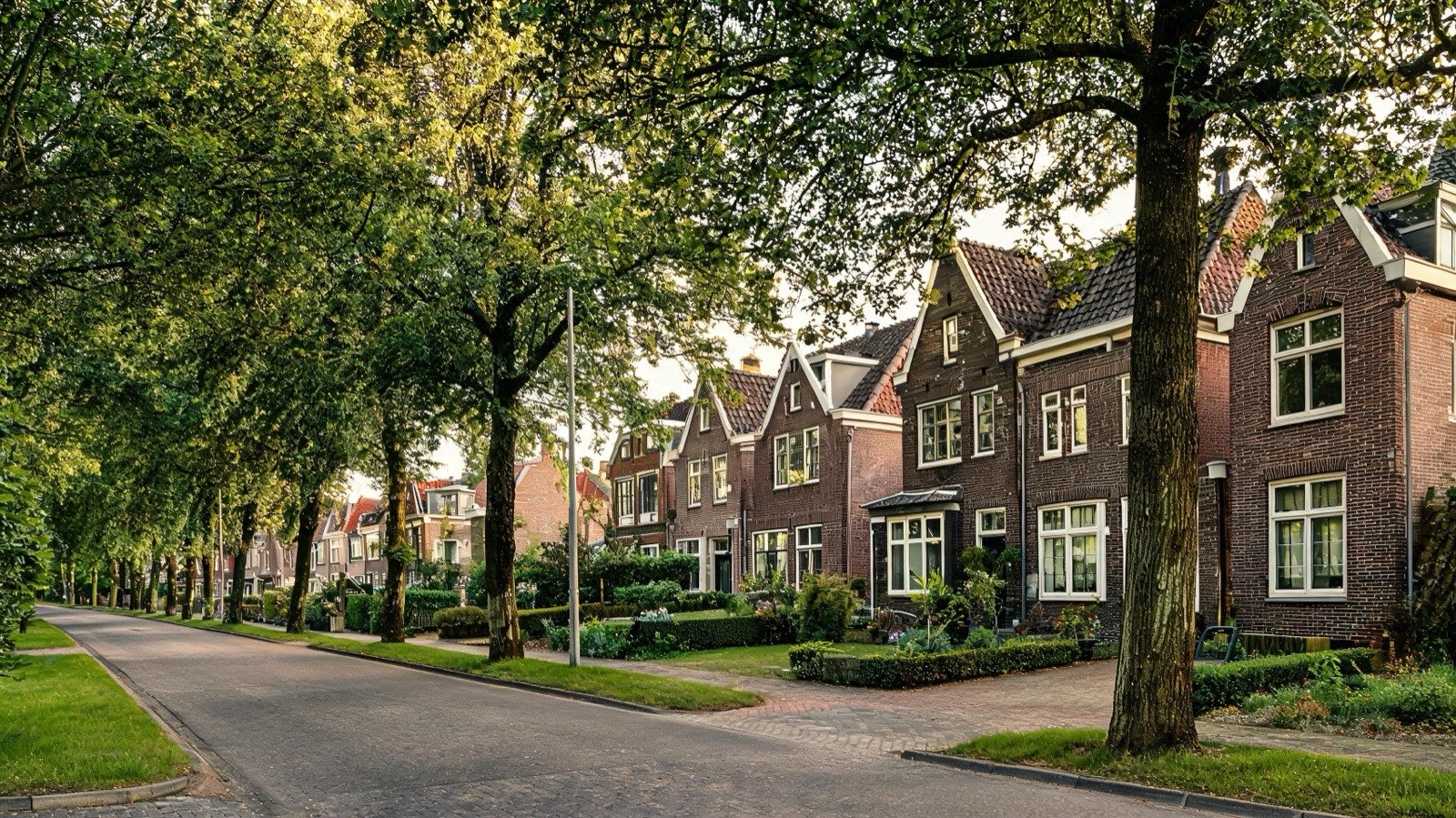 Woningen in een groene straat in Apeldoorn