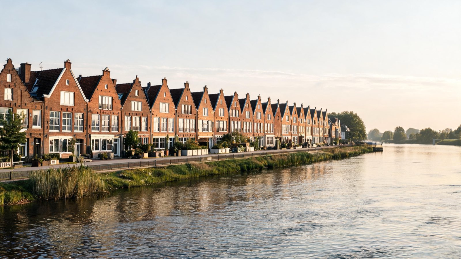 Woningen aan de Maas in Venlo